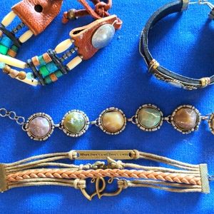 Boho style bracelet lot boho bundle